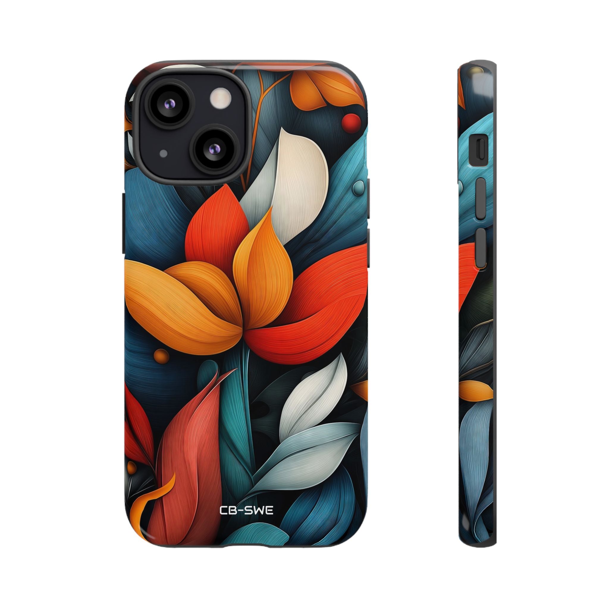 Vibrant Floral Harmony - iPhone Case