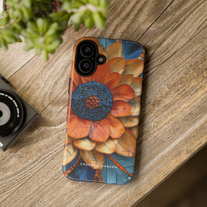 Mosaic Blossom Harmony iPhone 16 - Tough Phone Case