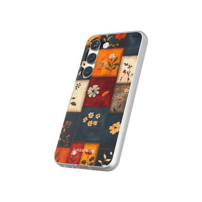 Patchwork Blooms Samsung S23 Case - Soft