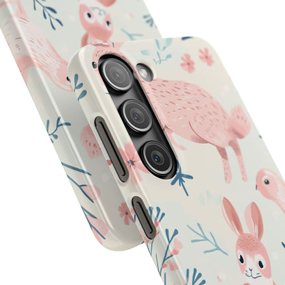 Pastel Whimsical Nature - Slim Samsung S23 Phone Case