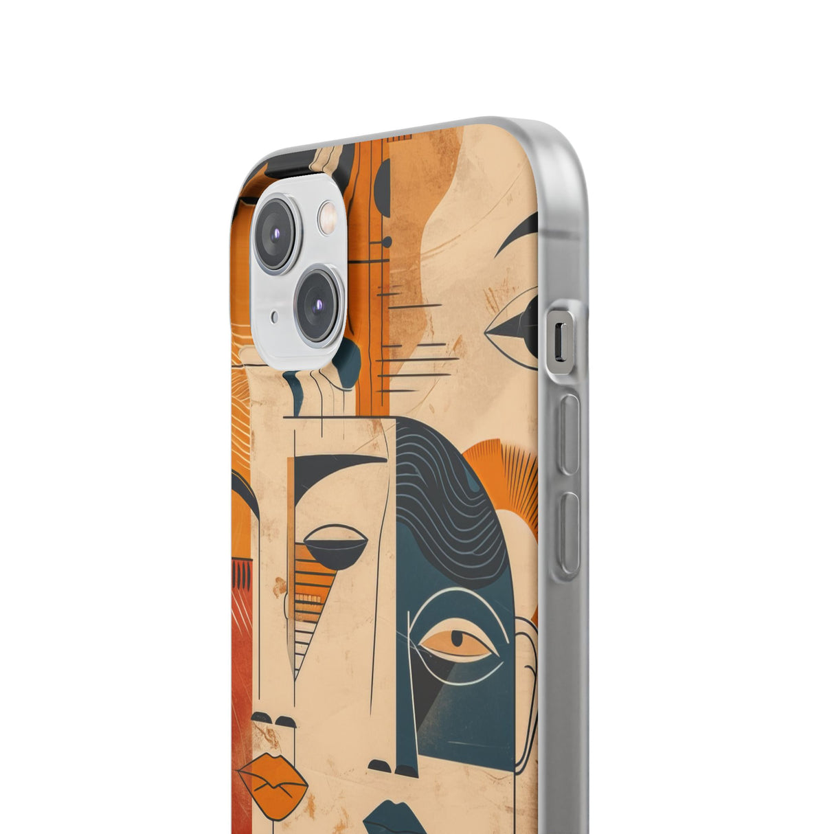 Cubist Introspection | Flexible Phone Case for iPhone