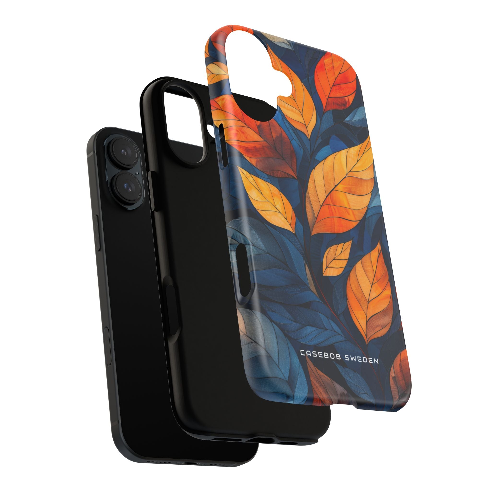 Stained Glass Blossoms iPhone 16 - Tough Phone Case