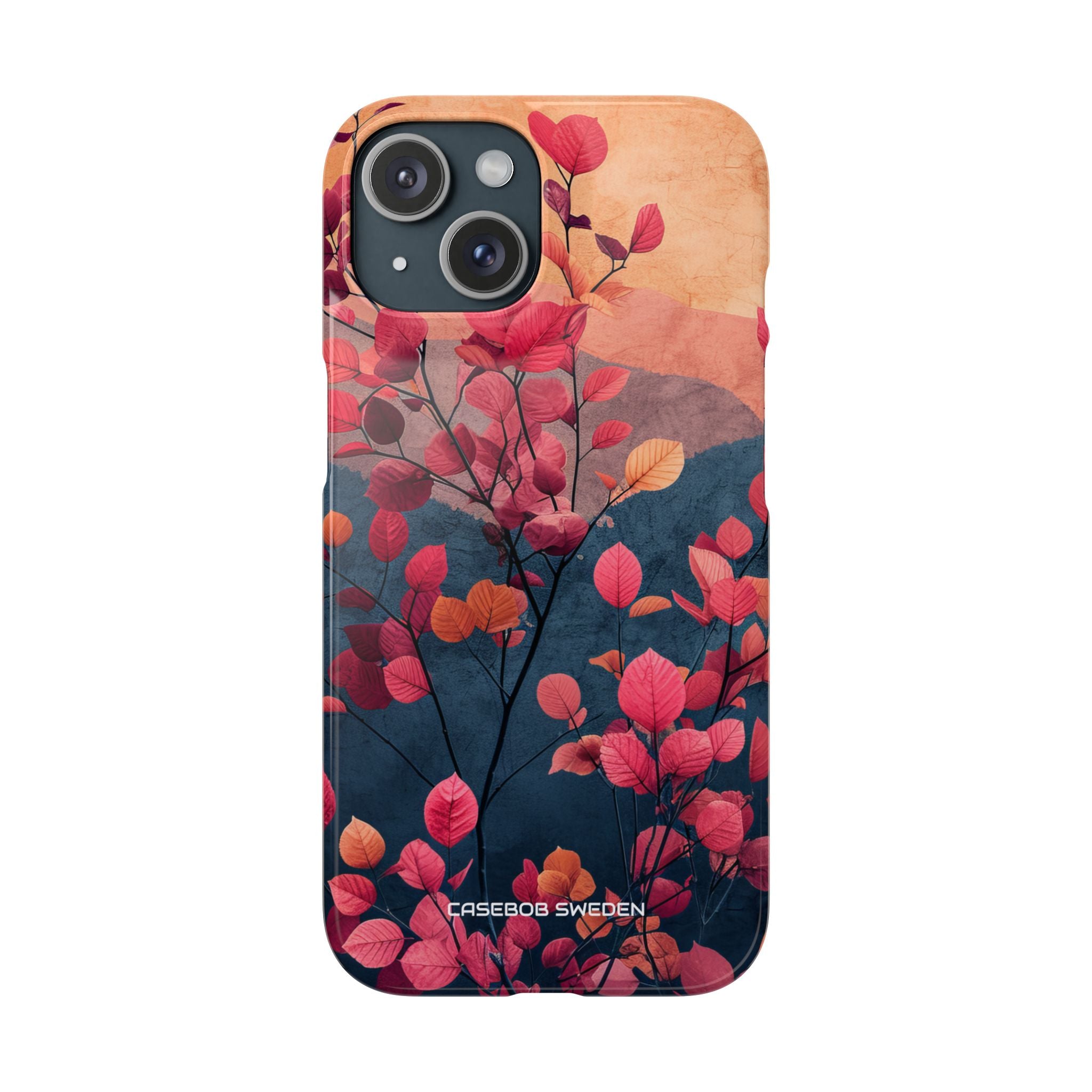 Autumn Tree Harmony - Slim iPhone 15 Phone Case