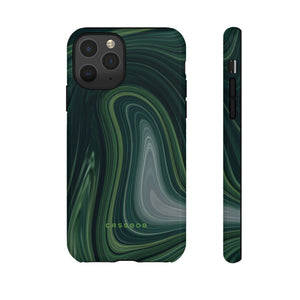 Green Marble - Protective Phone Case