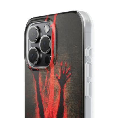 Gothic Crimson Ascension iPhone 15 - Flexi Phone Case