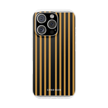 Golden Stripes iPhone 16 Pro Case - Soft