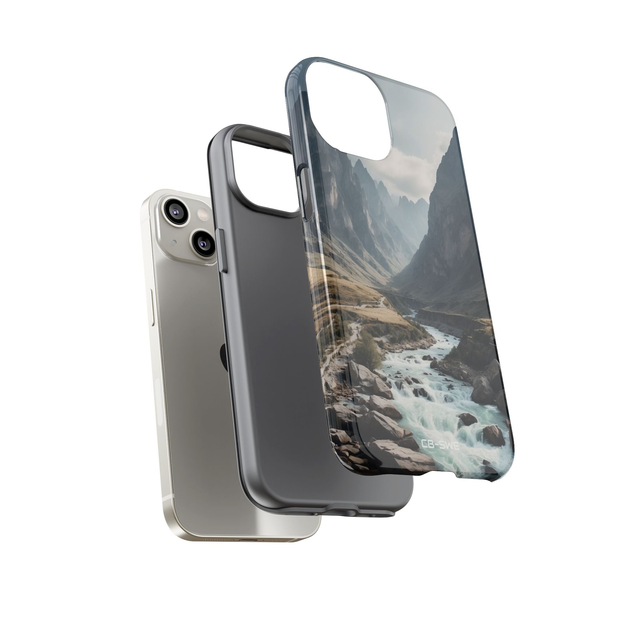 Mountain Peaks Arise - iPhone Case