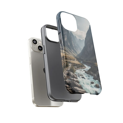 Mountain Peaks Arise - iPhone Case