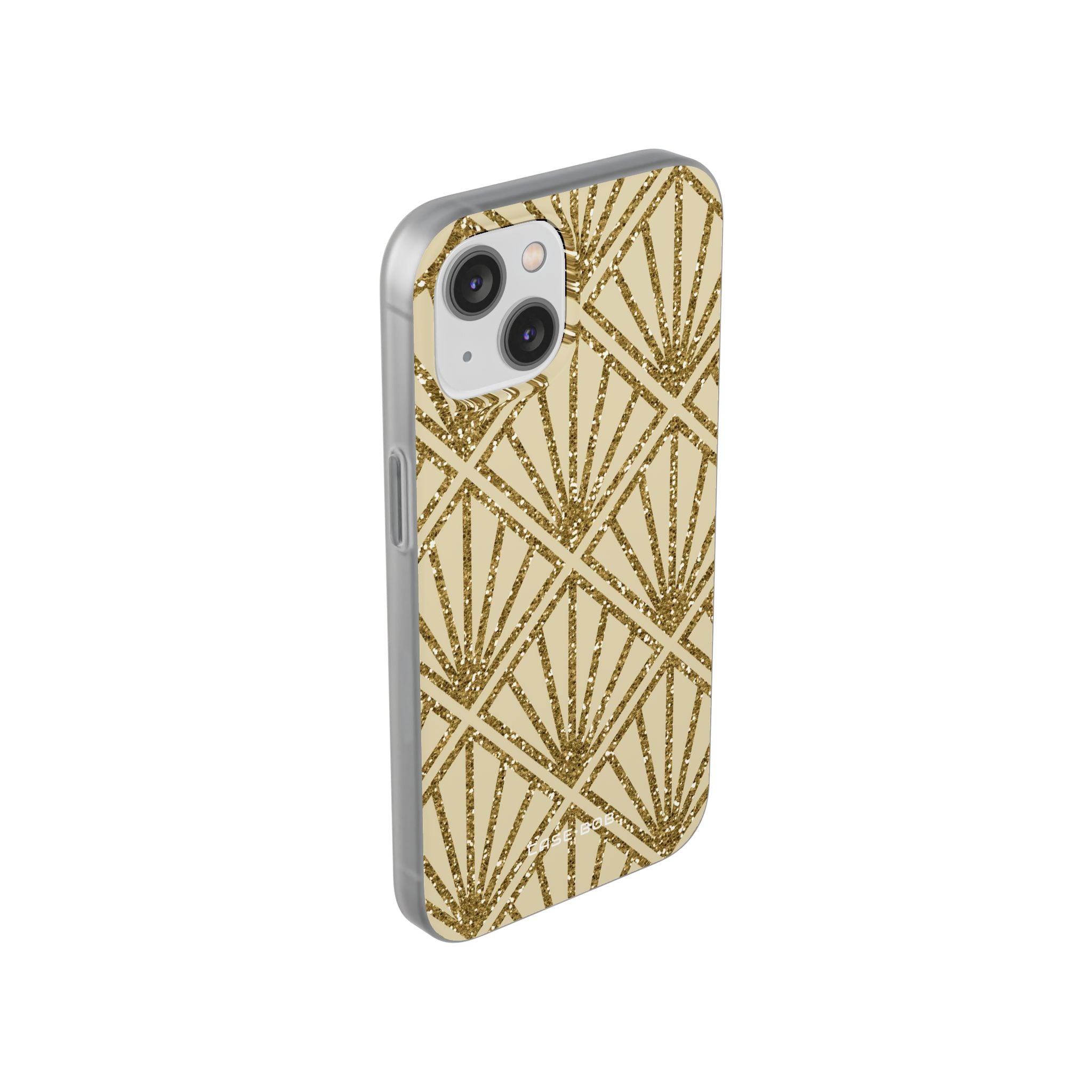 Gold Diamond Radiance iPhone 14 Case - Soft