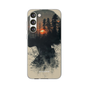 Tranquil Silhouette | Flexible Phone Case for Samsung Galaxy