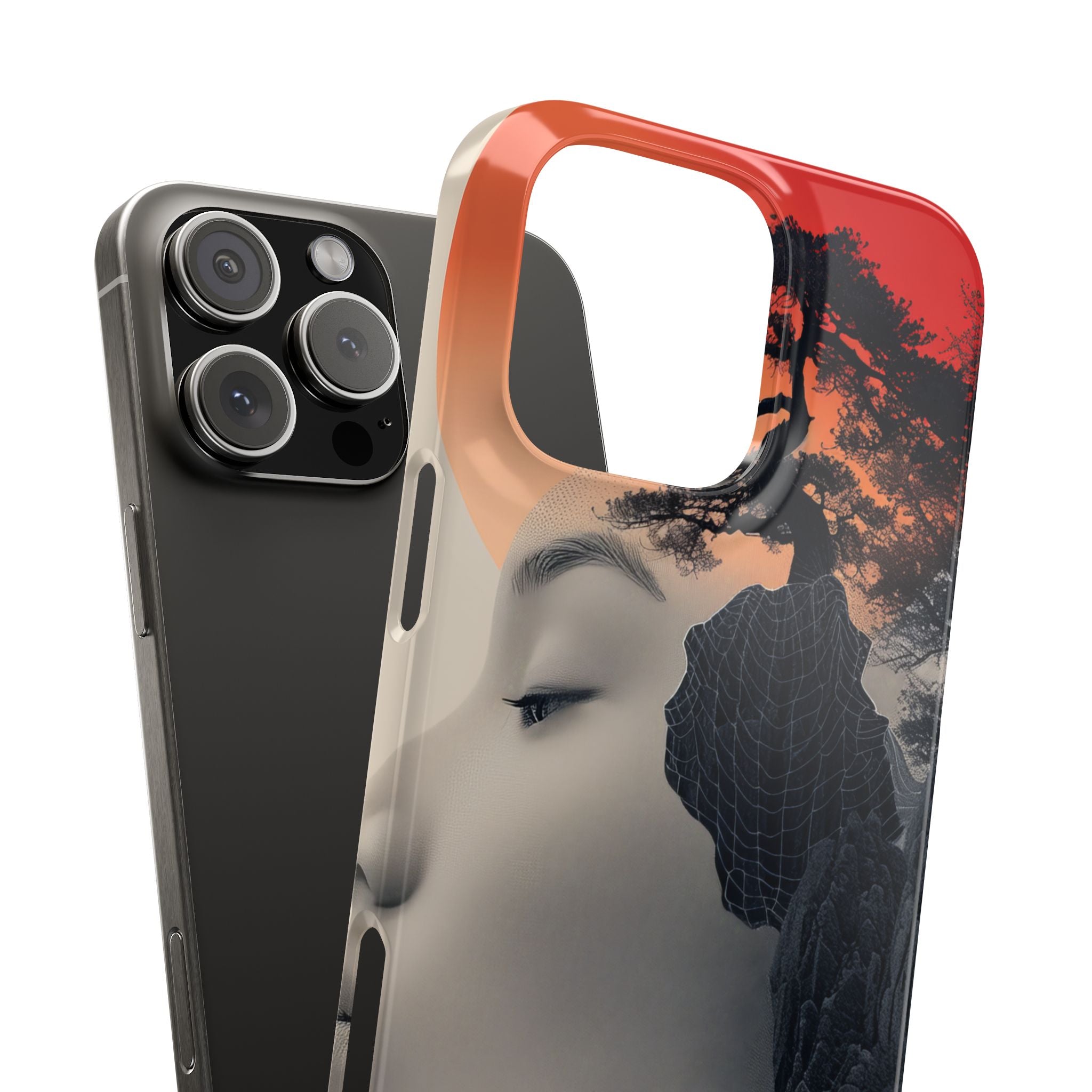 Surreal Zen Harmony iPhone 16 - Slim Phone Case