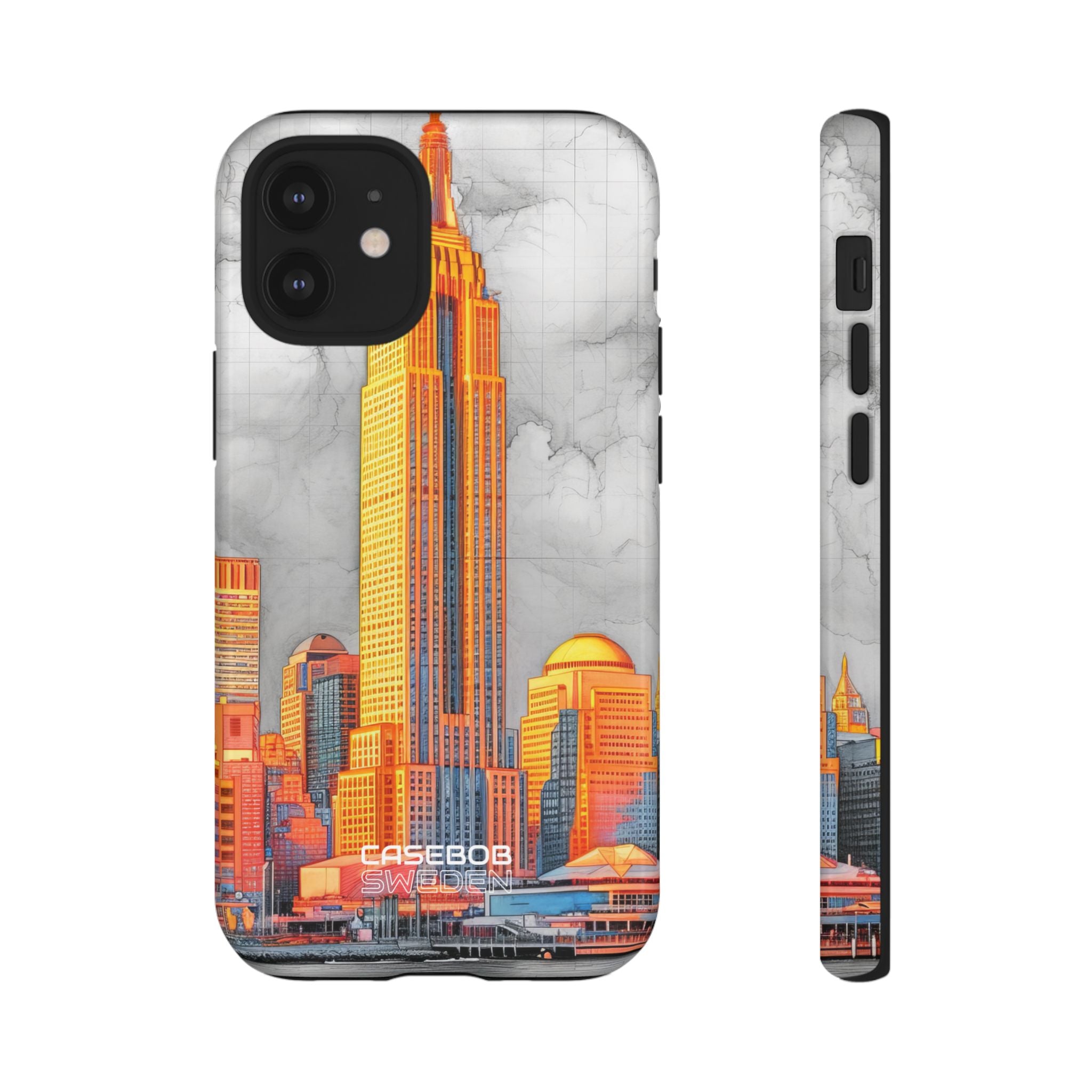 Vibrant City Skyline iPhone 12 - Tough