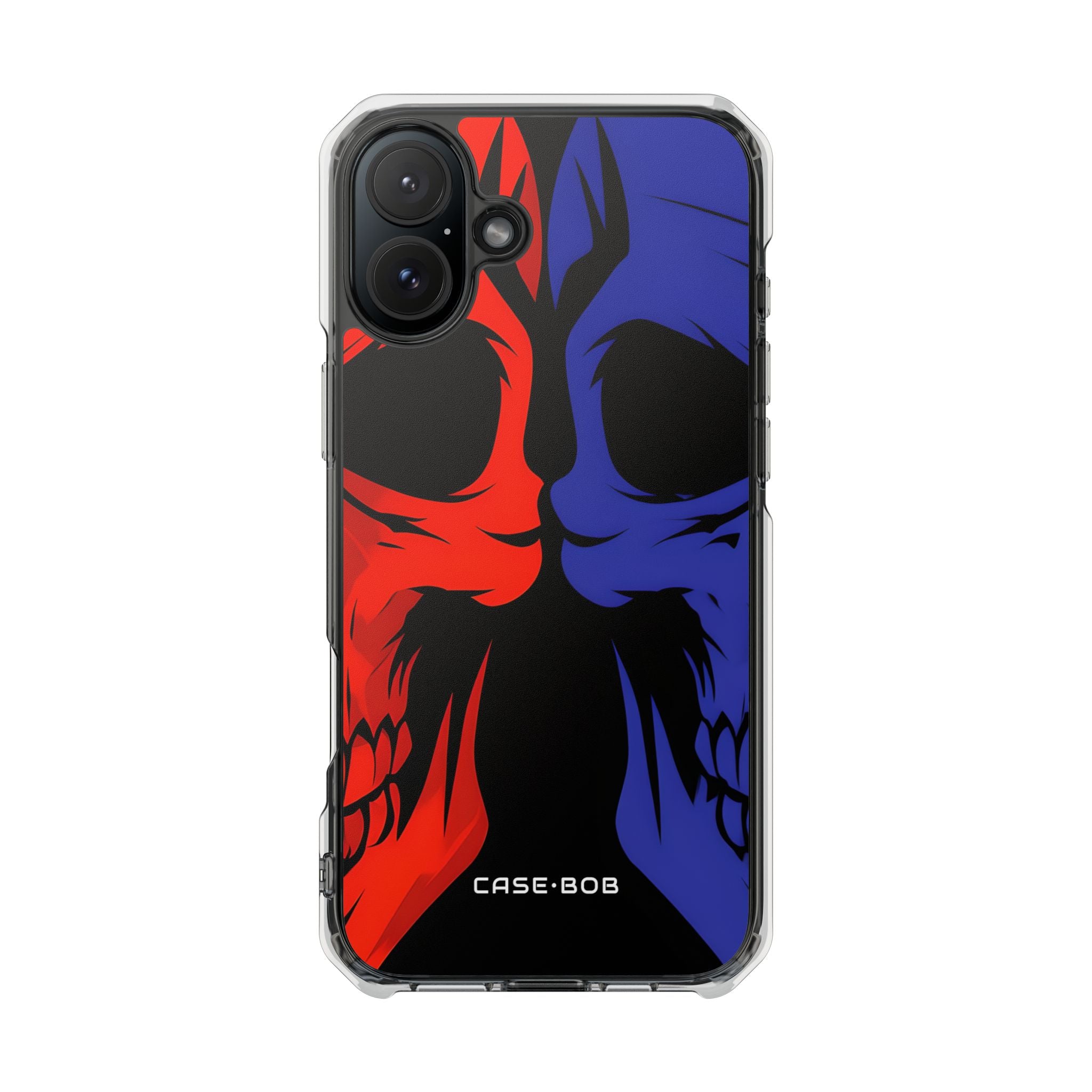 Skull Clash iPhone 16 Plus Case - Impact