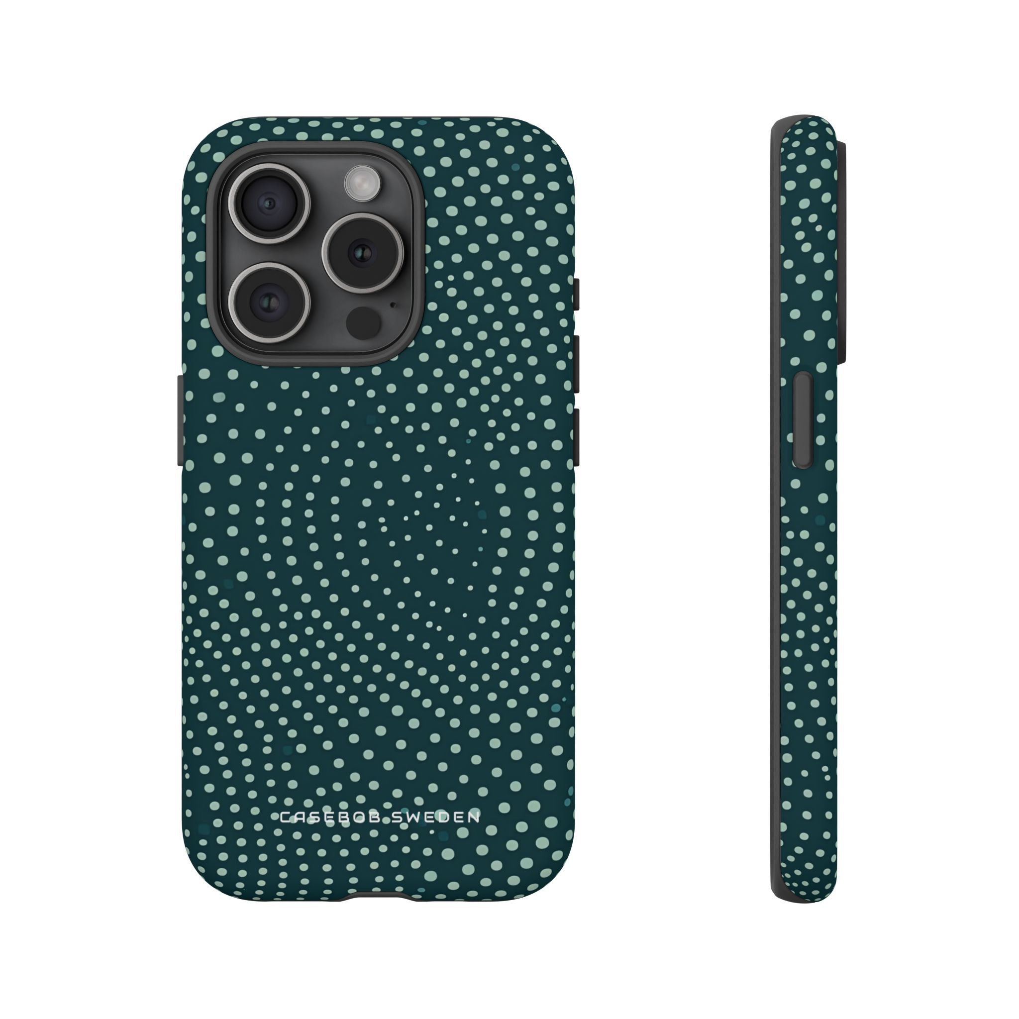 Teal Rippleflow iPhone 15 - Tough Phone Case