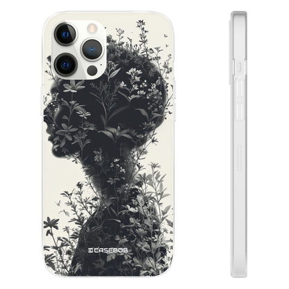 Botanical Silhouette Essence | Flexible Phone Case for iPhone