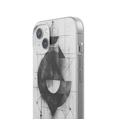 Monochrome Geometry | Flexible Phone Case for iPhone