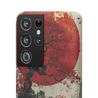 Zen Serenity in Red Harmony Samsung S21 - Slim Phone Case