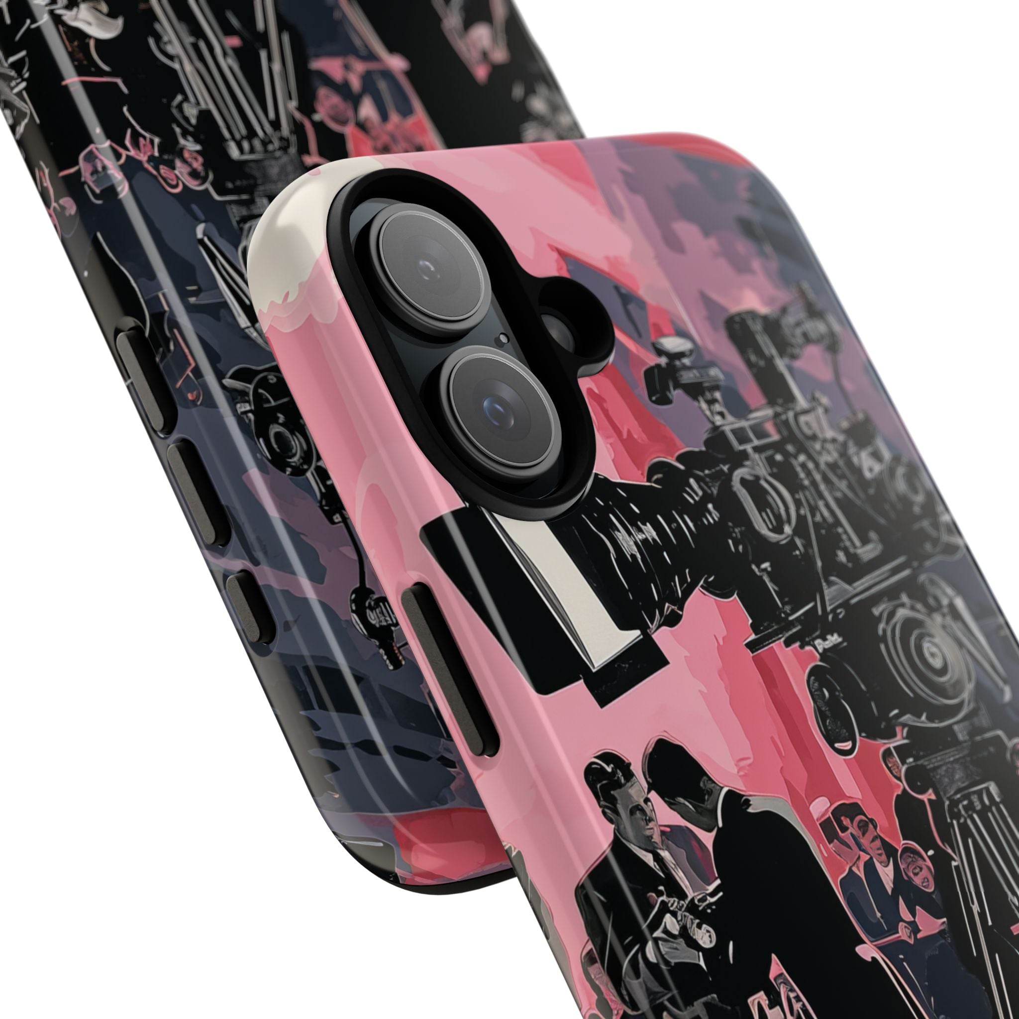 Retro Cinematic Spotlight iPhone 16 - Tough Phone Case