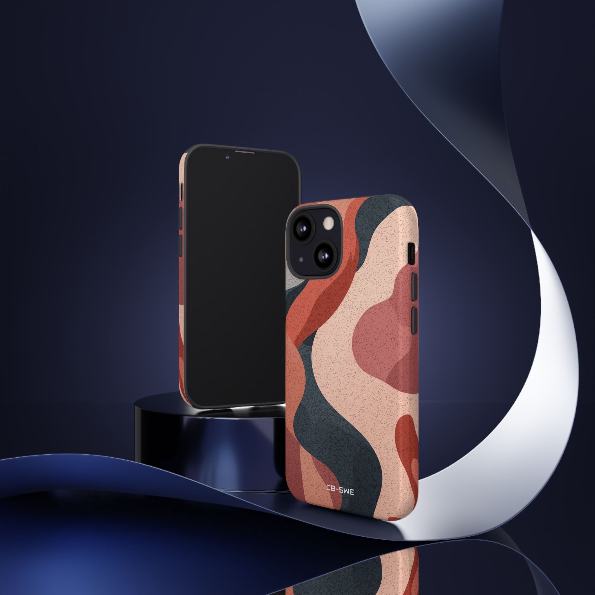 Flowing Earth Tones - iPhone Case