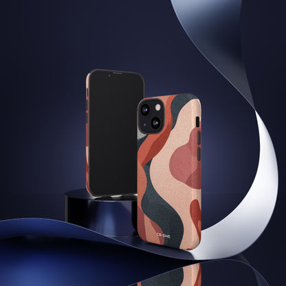 Flowing Earth Tones - iPhone Case