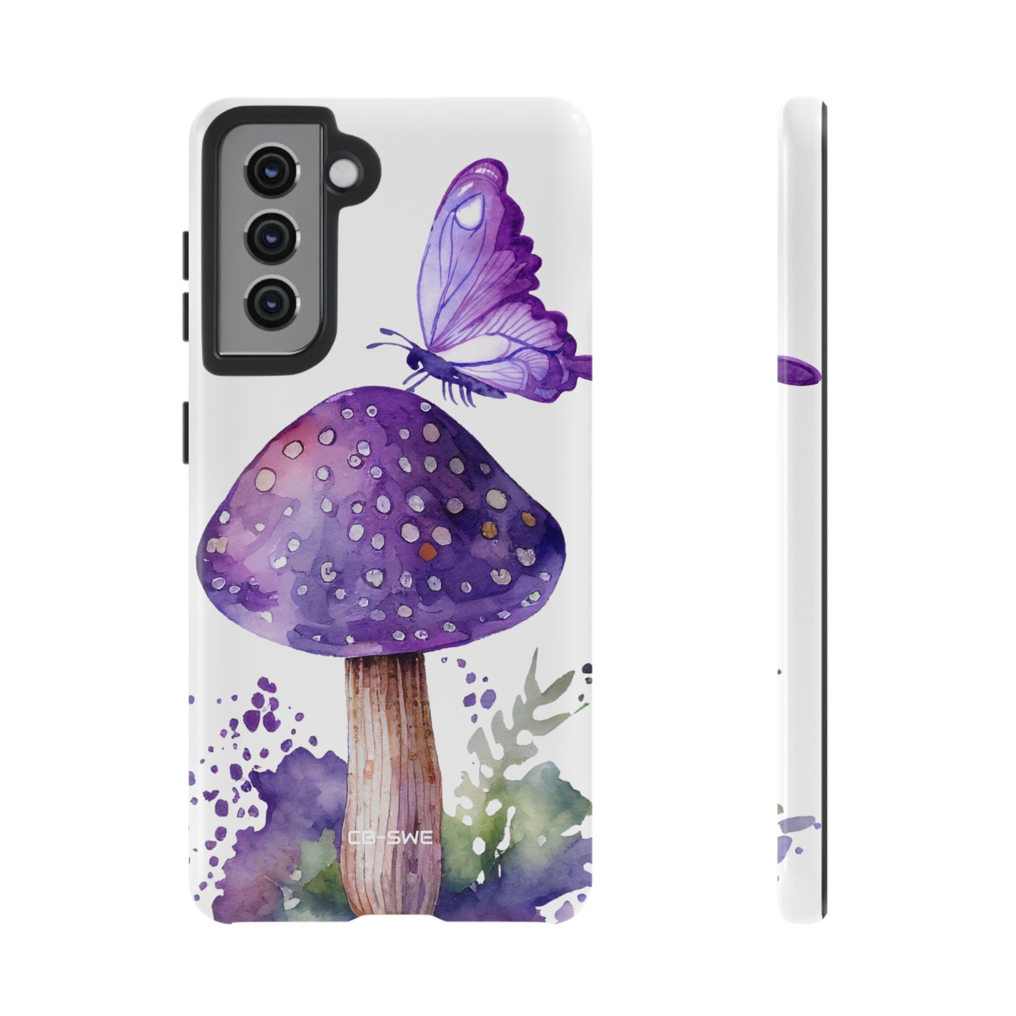 Whimsical Butterfly Perch - Samsung Case