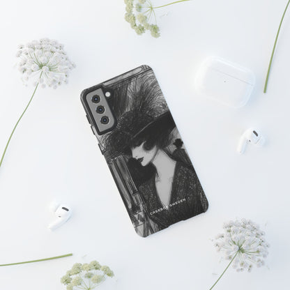 Timeless Elegance in Monochrome  Samsung S21 - Tough Phone Case