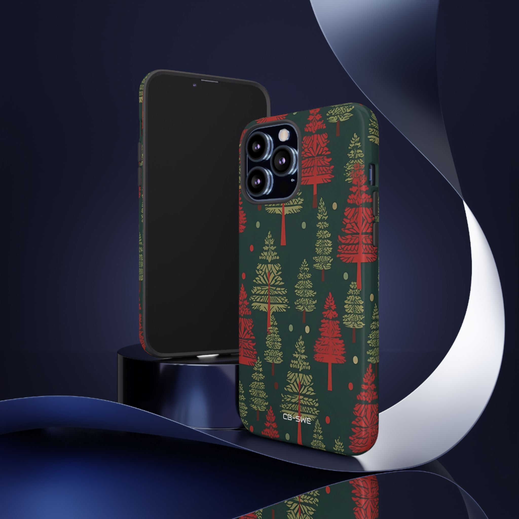 Trees Dance Playfully - iPhone Case