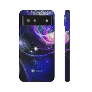 Space Background iPhone case (Protective) - Protective Phone Case