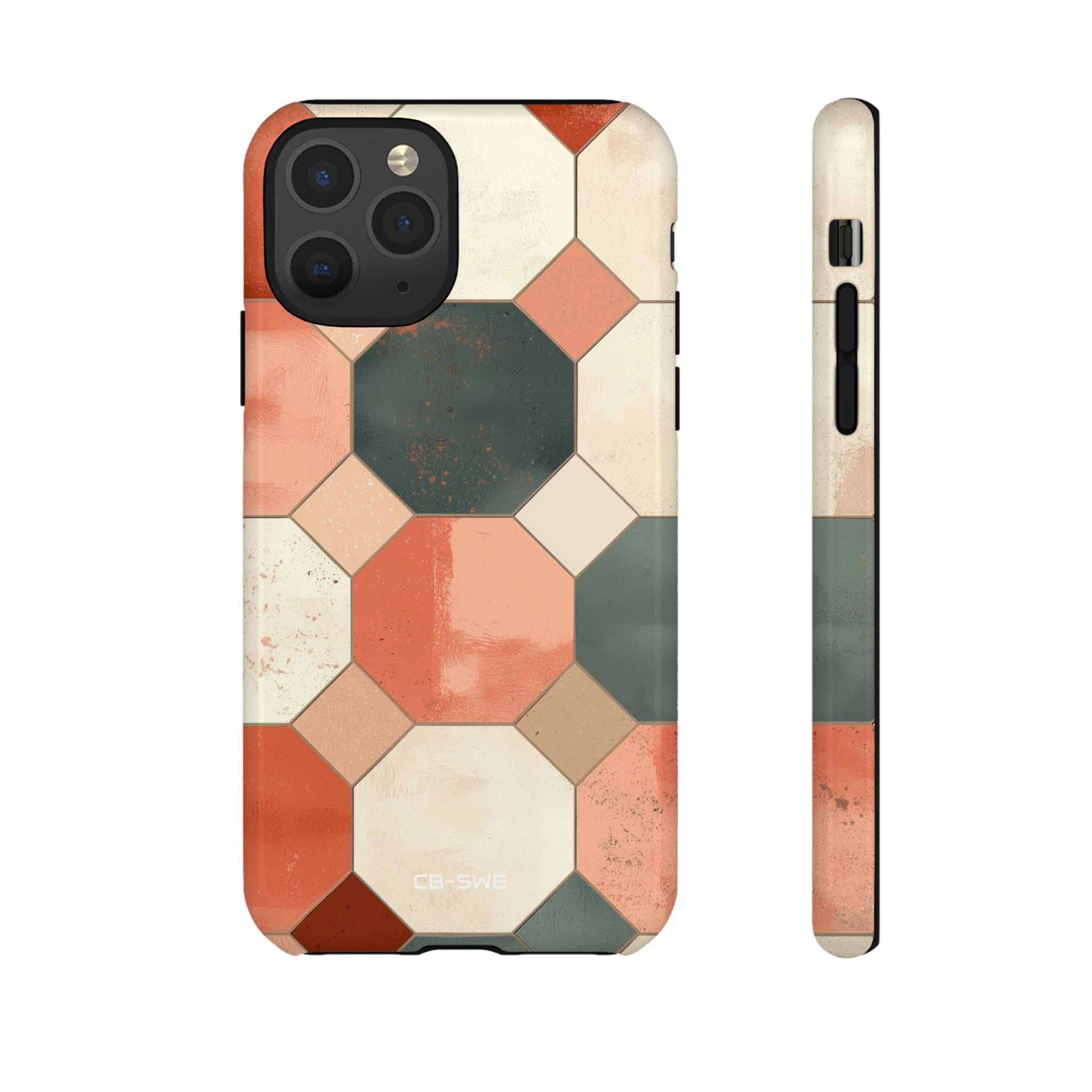 Terracotta Tiles Interlock - iPhone Case