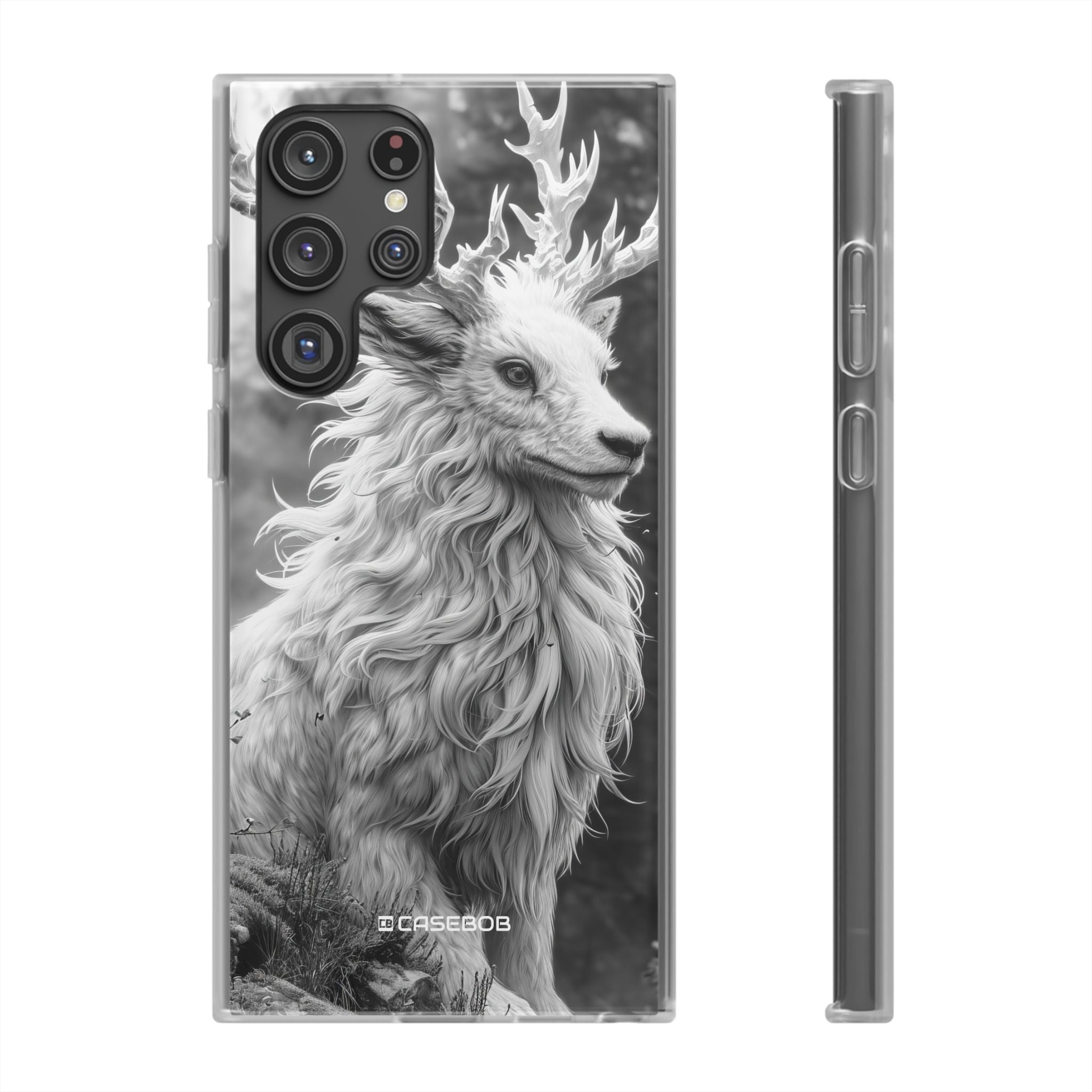 Majestic Forest Guardian | Flexible Phone Case for Samsung Galaxy