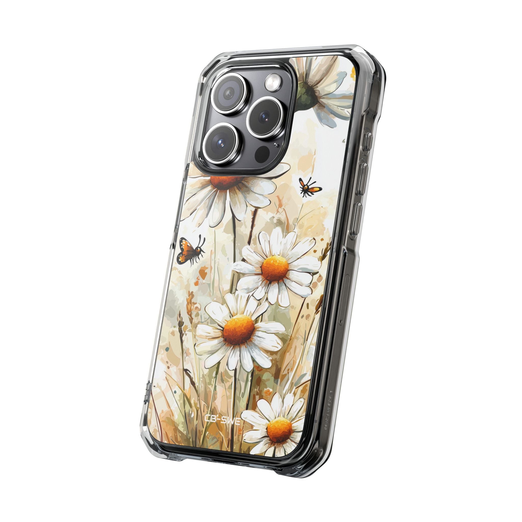 Daisies Dance Light iPhone Case - Impact