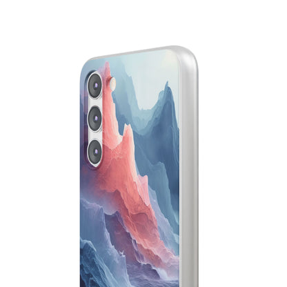 Mountain Wave Serenity - Flexi Samsung S23 Phone Case