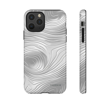 Sleek Grey Minimalism - Protective Phone Case