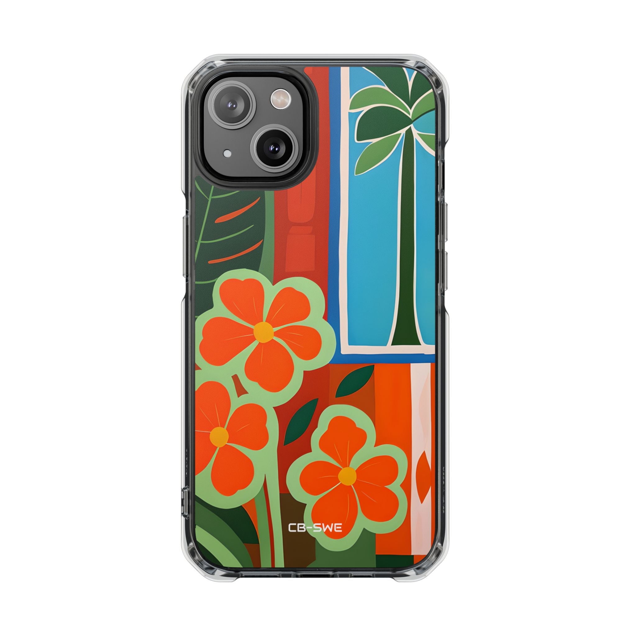 Tropical Geometry Harmony iPhone Case - Impact