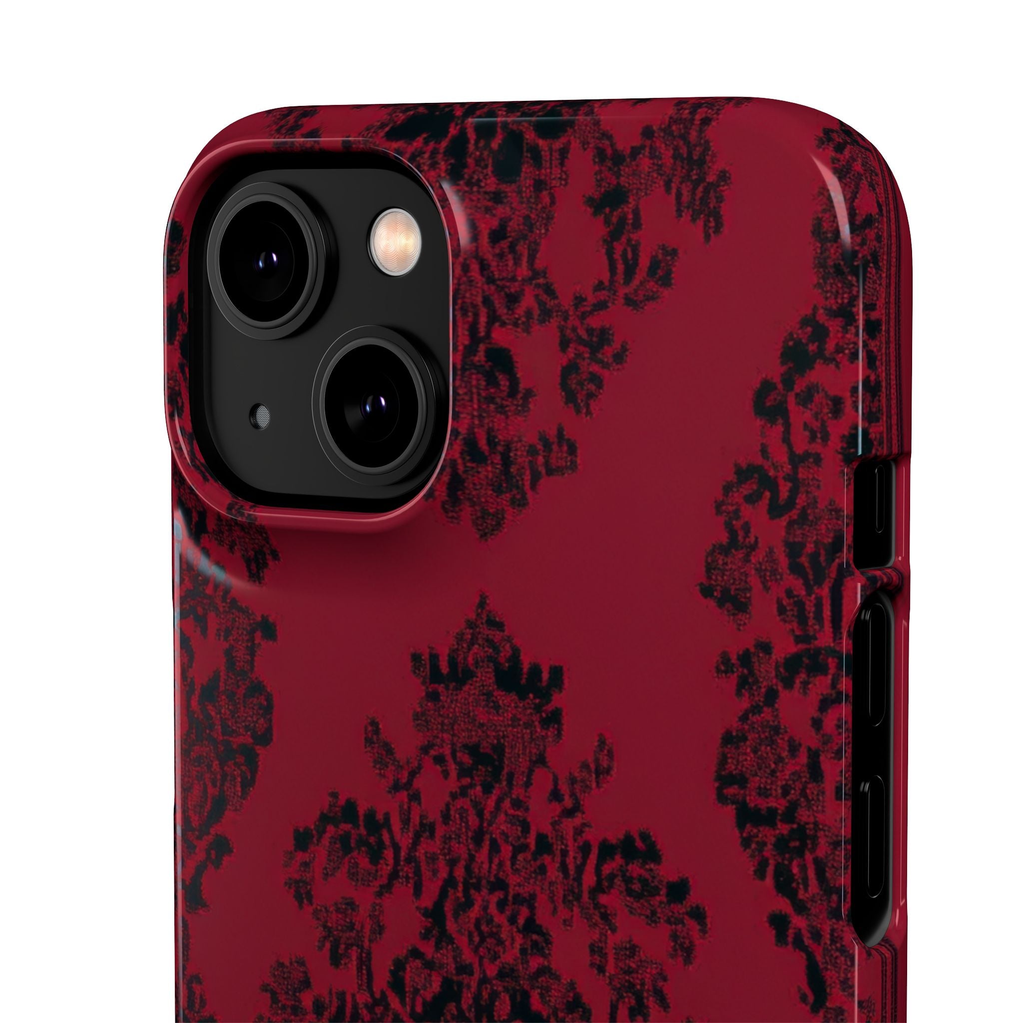 Gothic Crimson Elegance iPhone 14 - Slim Phone Case