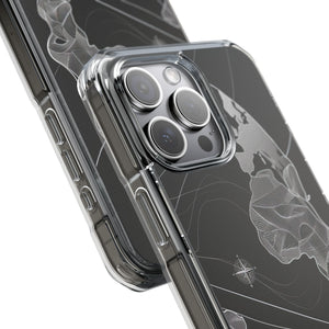 Fluid Earth Harmony - Phone Case for iPhone (Clear Impact - Magnetic)