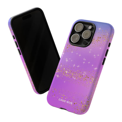 Golden Glide iPhone 15 Pro Case - Tough