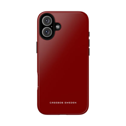 Maroon iPhone 16 - Tough Phone Case