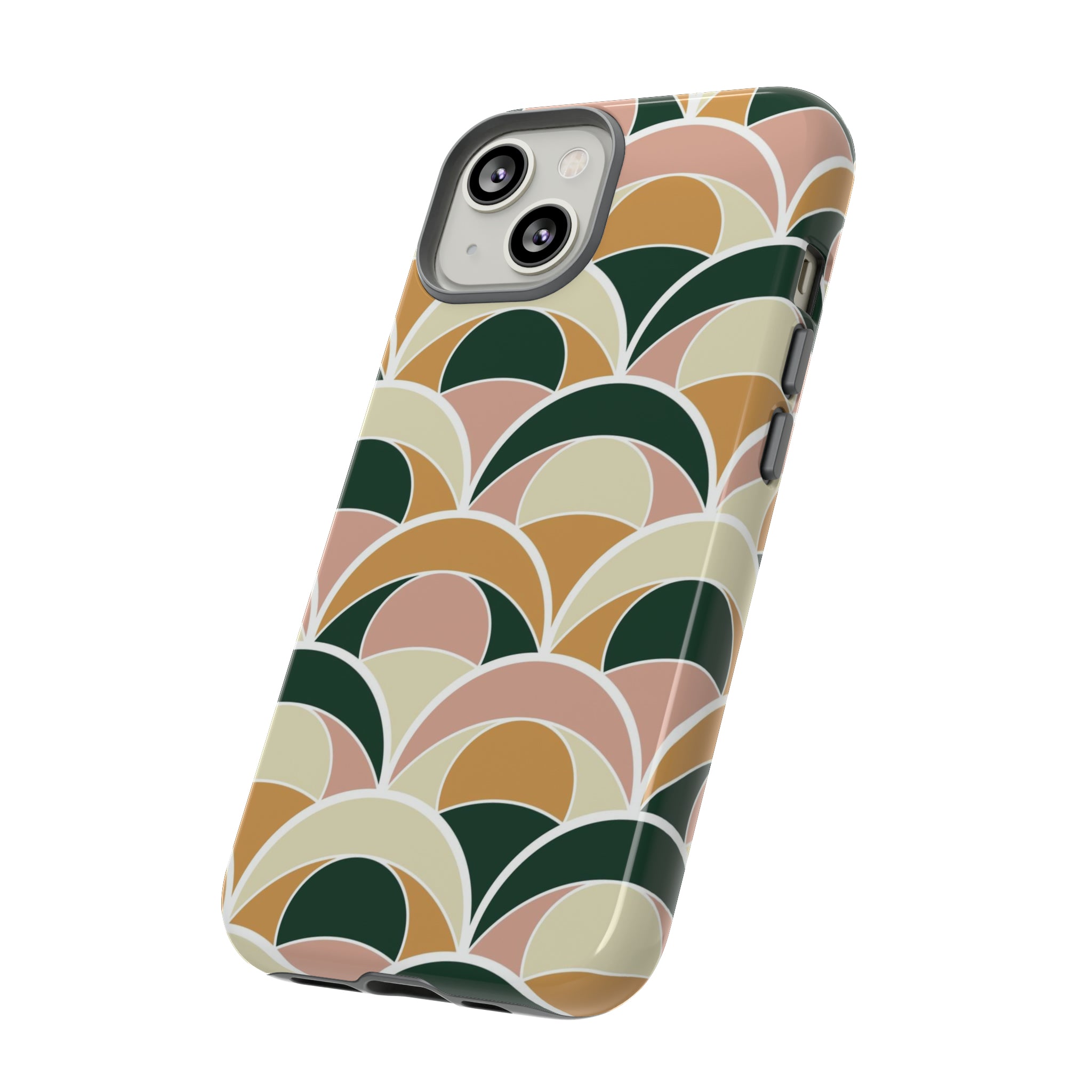 Yellow Retro - Protective Phone Case