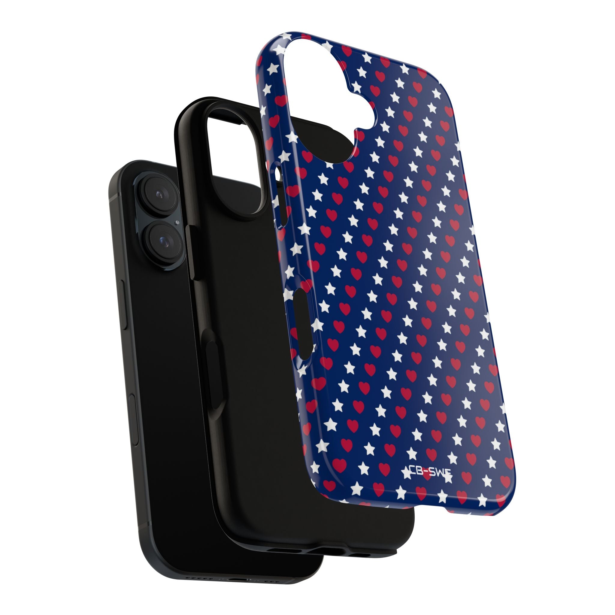 Hearts Twinkle Bright - iPhone Case