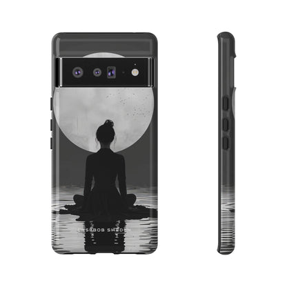 Zen Serenity Moon Reflection Google Pixel 6 - Tough Phone Case