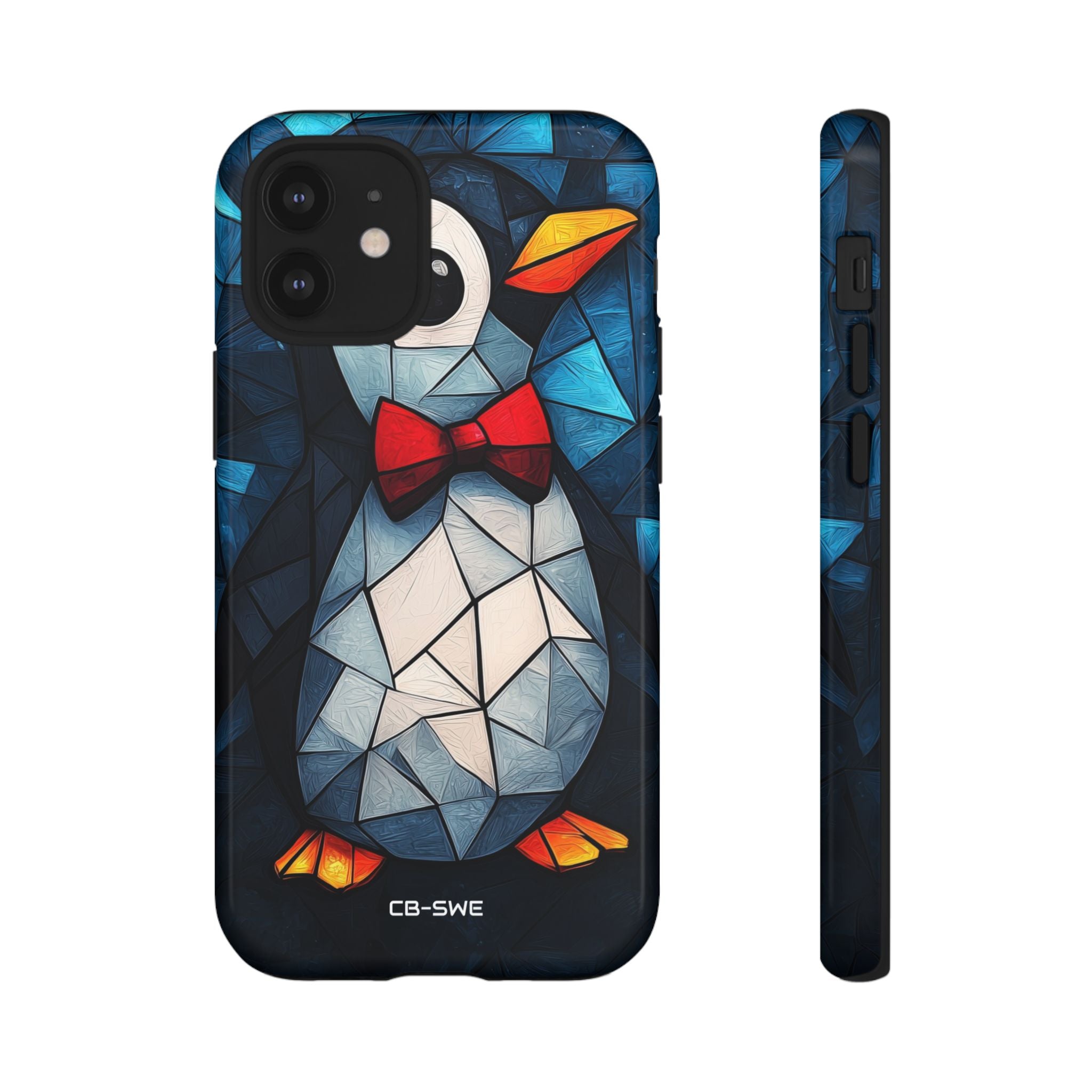 Penguin Wears Bow Tie - iPhone Case