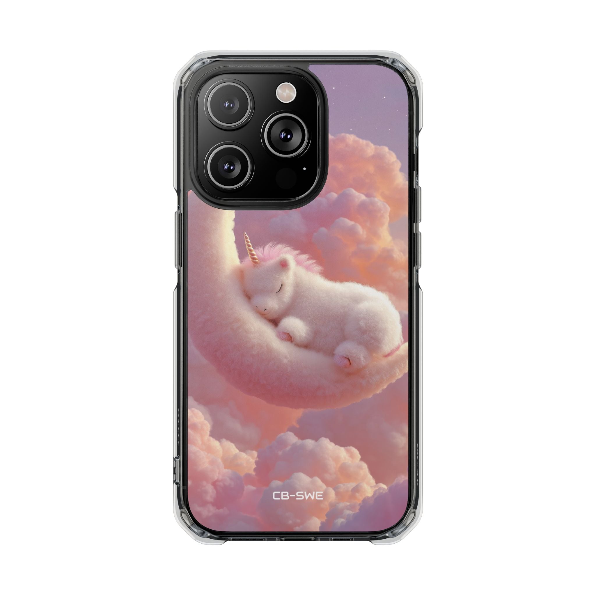 Dreamy Unicorn Nestles iPhone Case - Impact