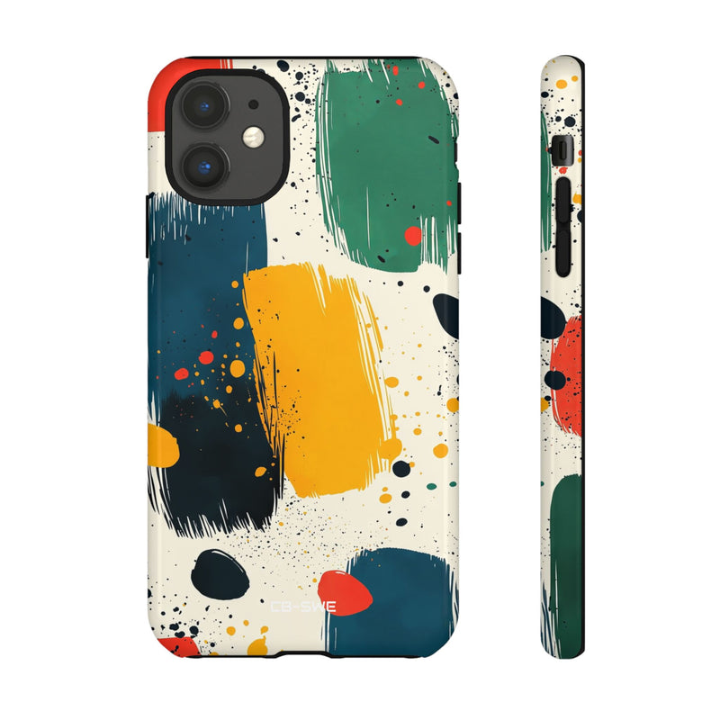Vibrant Color Fusion - iPhone Case