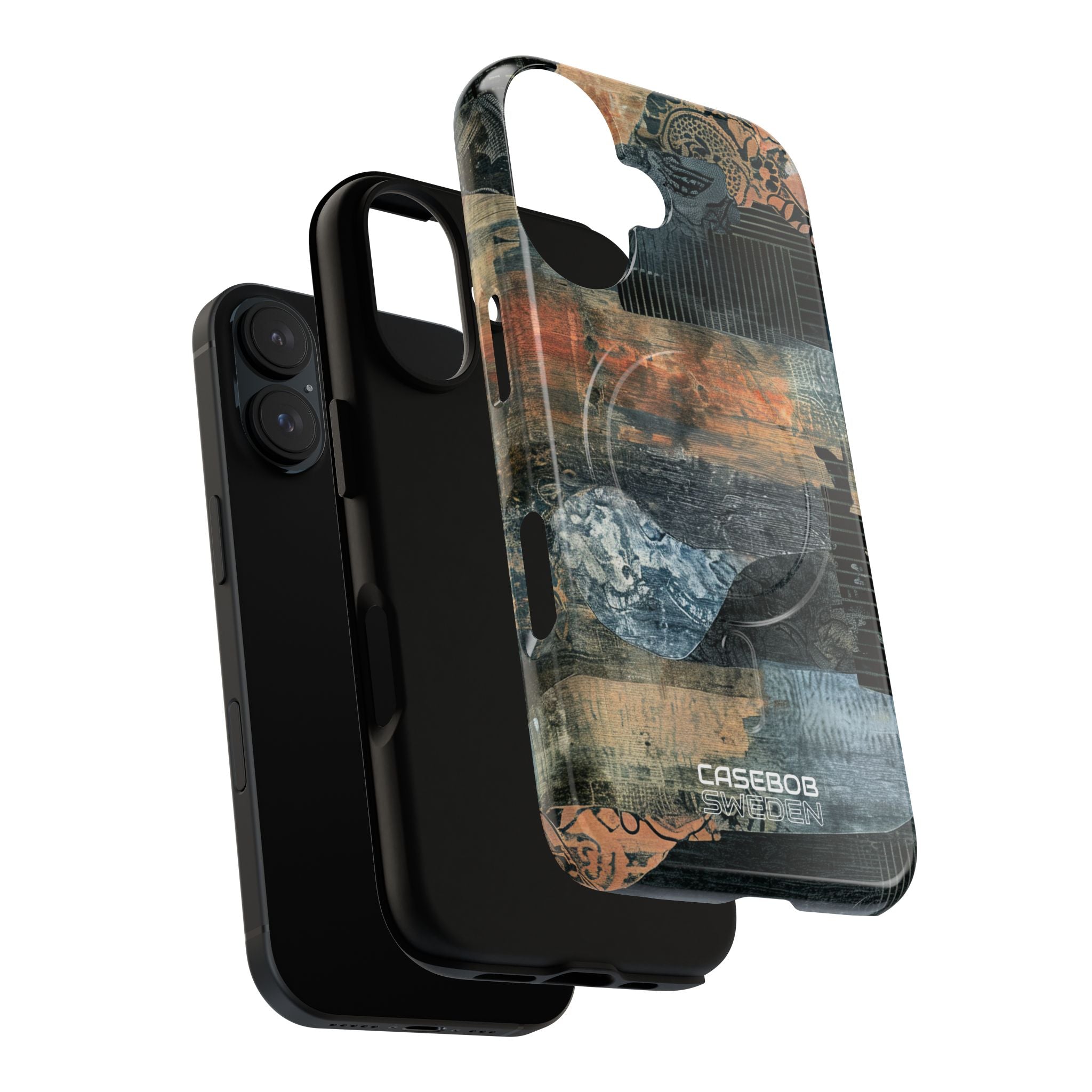Rust Bloom Tangle iPhone 16 - Tough+