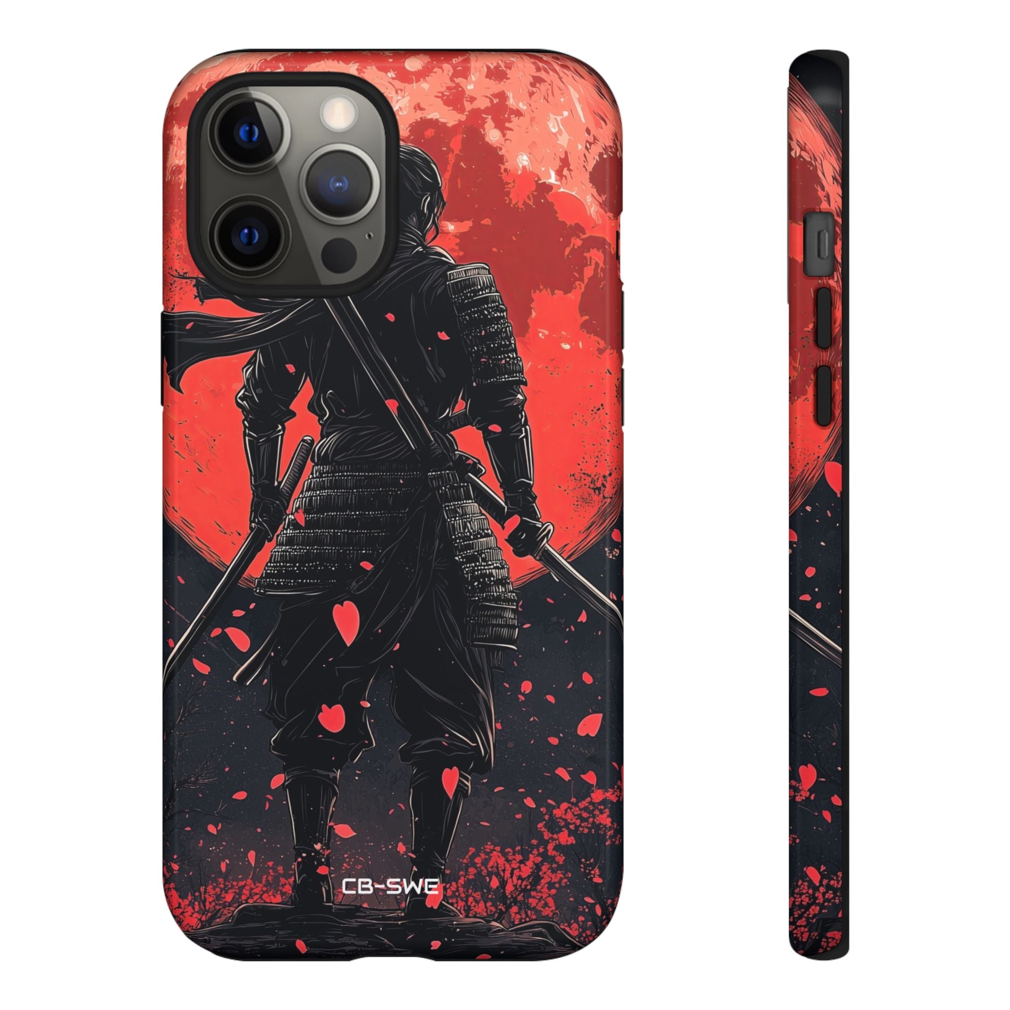 Ninja Faces Moon - iPhone Case