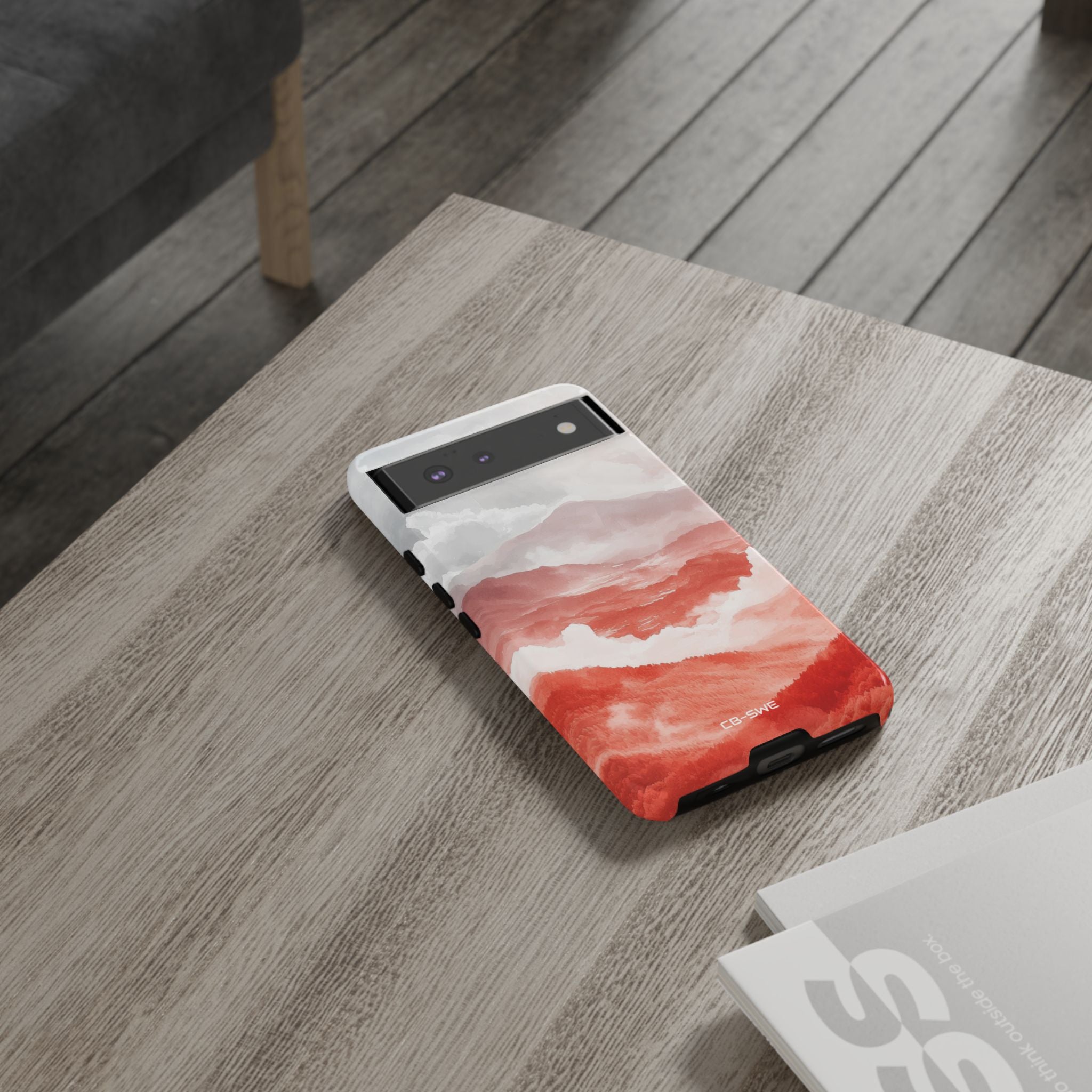 Mountain Flames Rise - Google Pixel Case