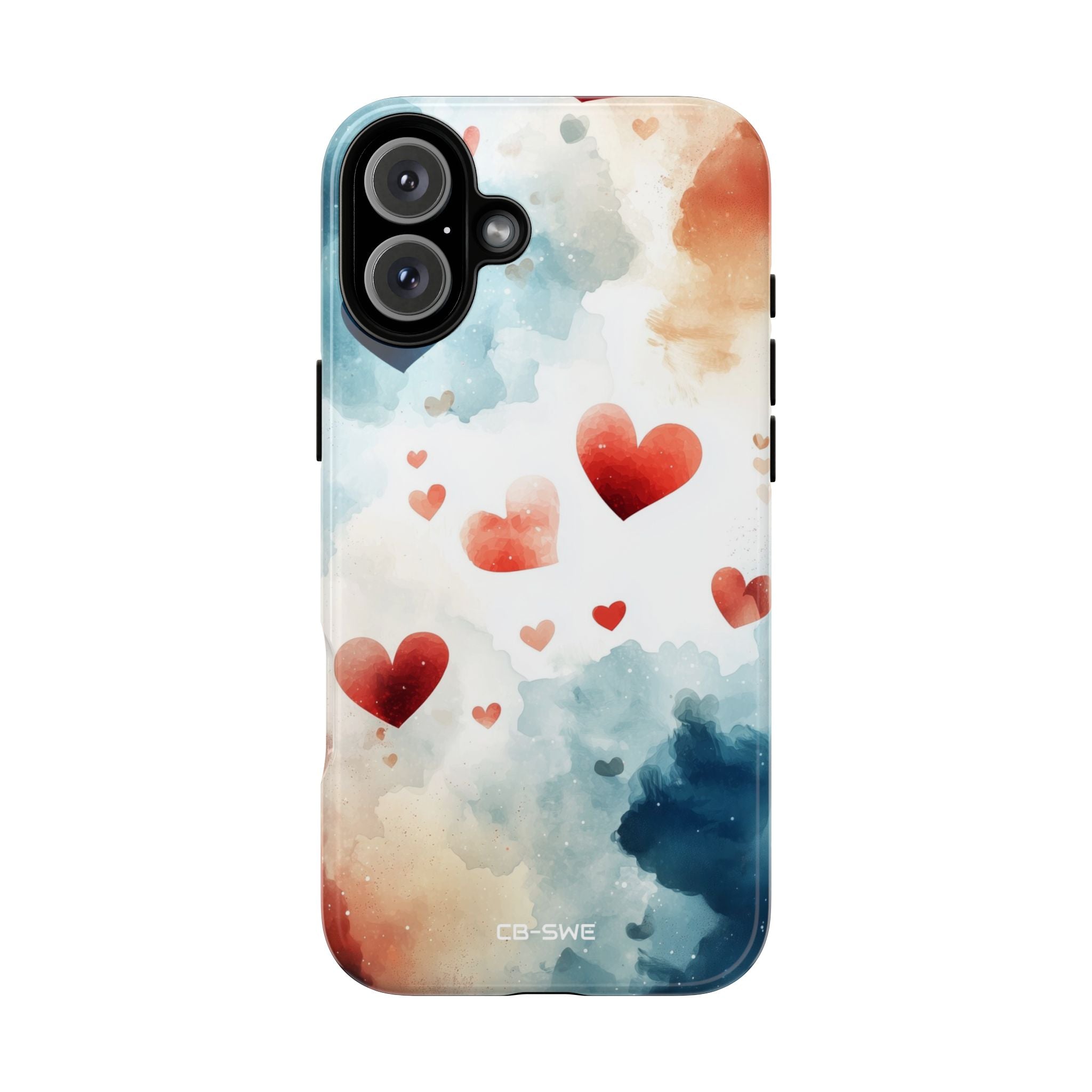 Floating Hearts Dance - iPhone Case