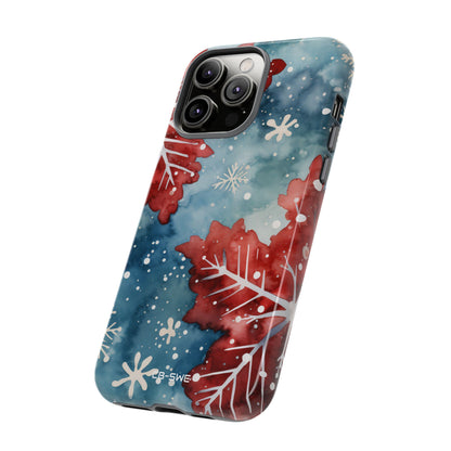 Winter Leaves Dance - iPhone Case
