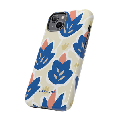 Blue Happy Flower - Protective Phone Case